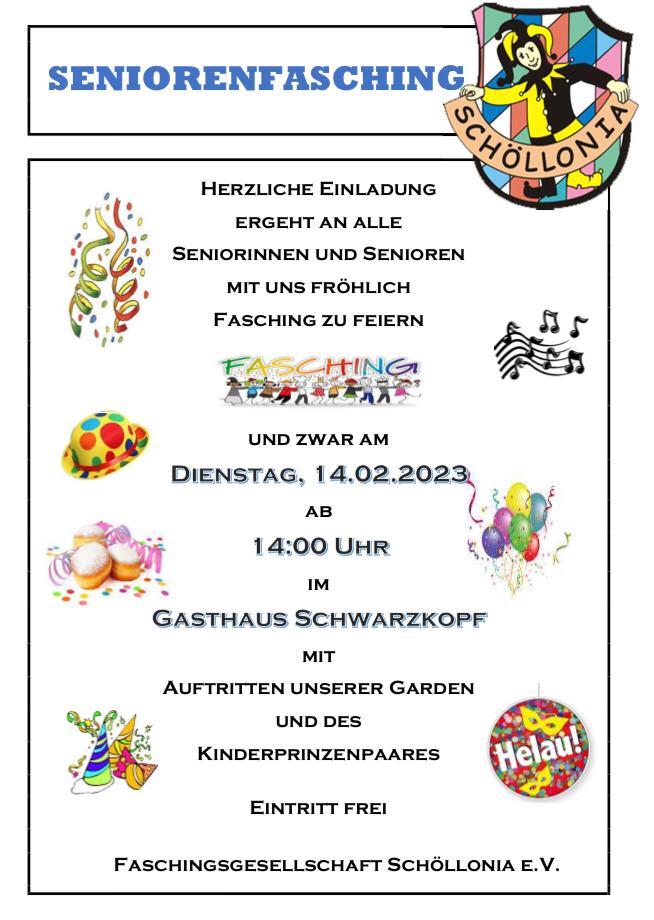 seniorenfasching