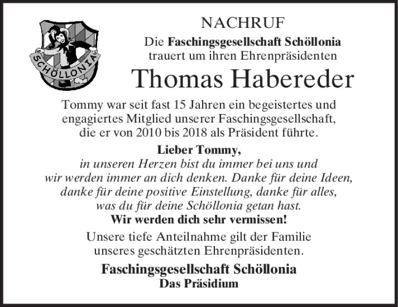 nachruf tommy